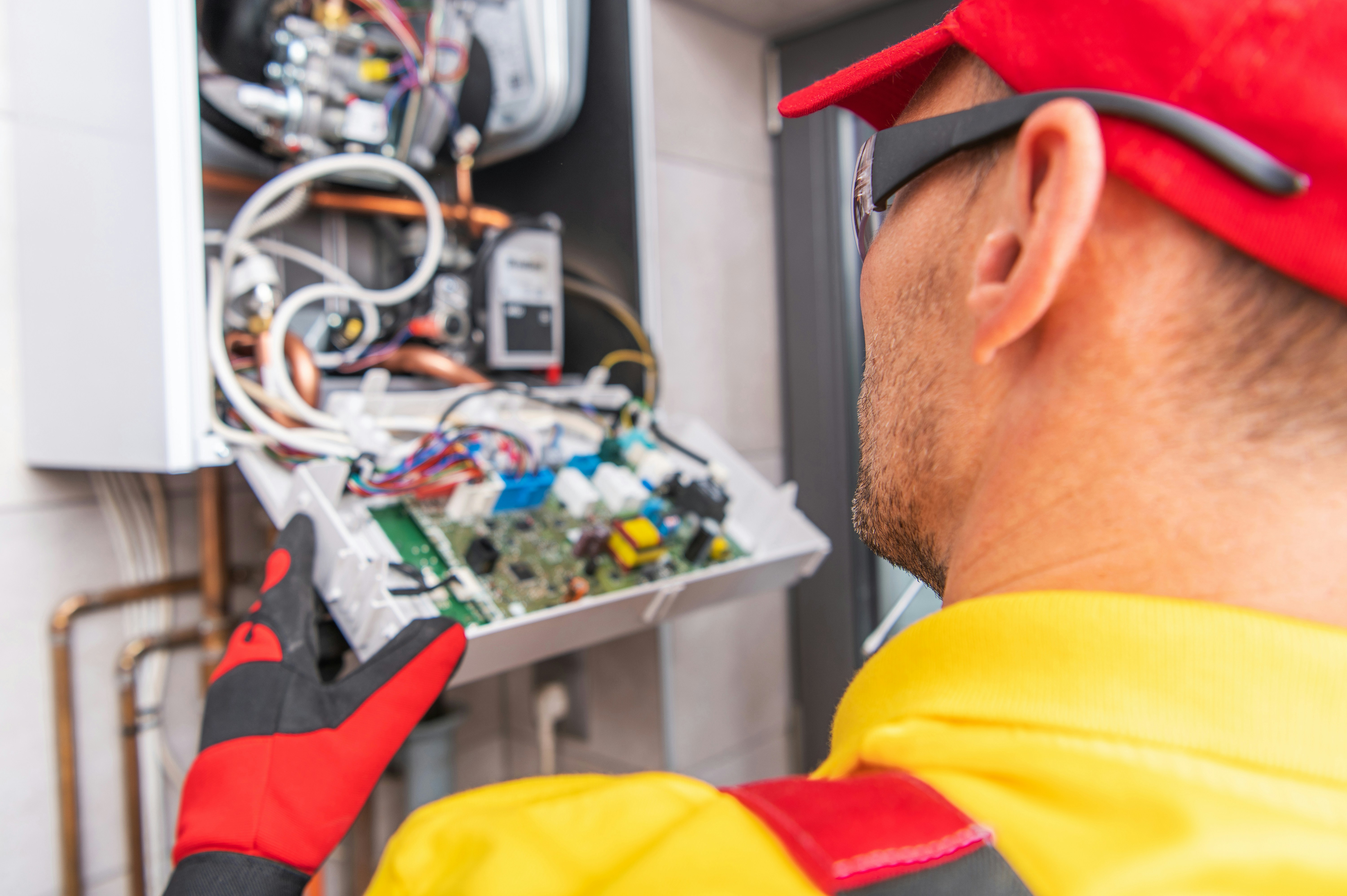 Plumbing and electrical work